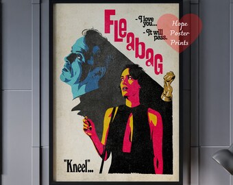 Fleabag Poster, Fleabag 8 Different Posters, Fleabag Print,  Fleabag Decor,  Fleabag Wall Art,  Fleabag Gift, Phoebe Waller-Bridge Poster