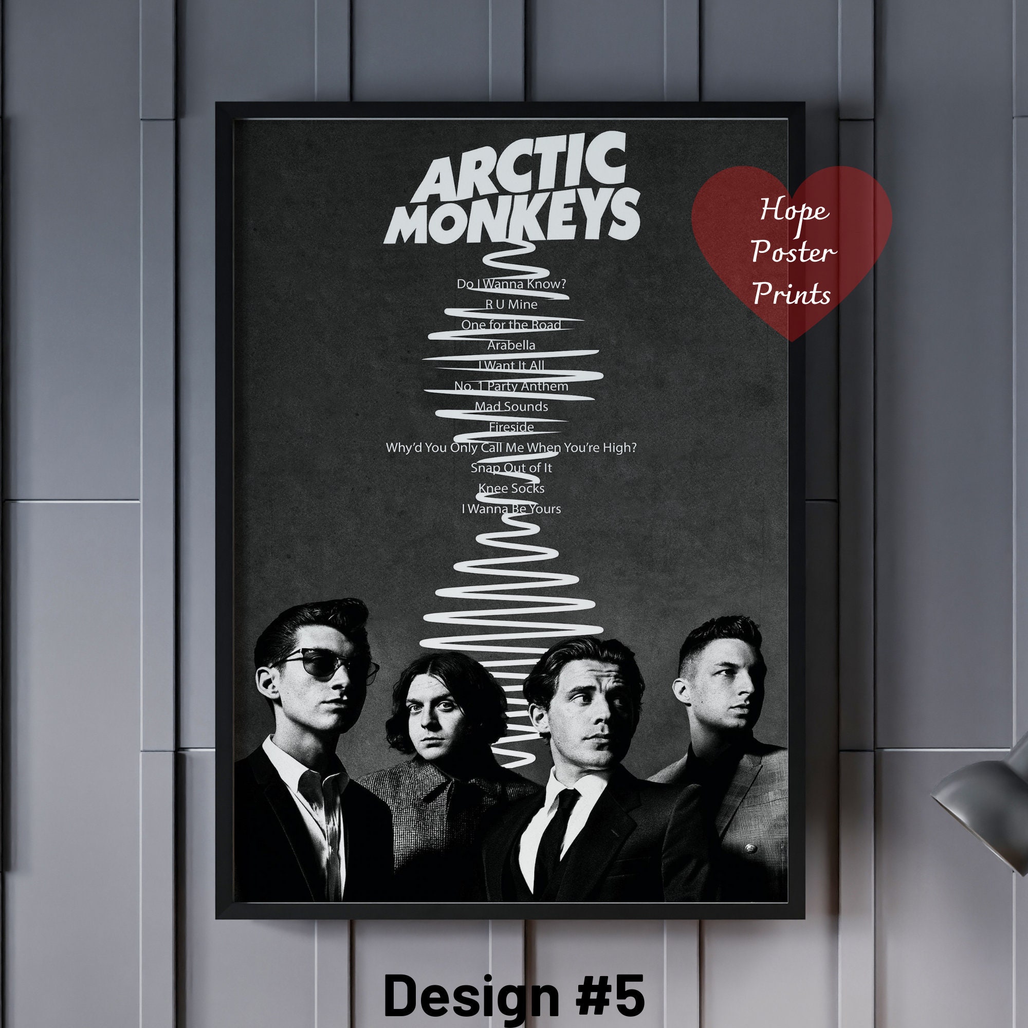 Arctic Monkeys Poster, Arctic Monkeys Album Poster, Arctic Monkeys