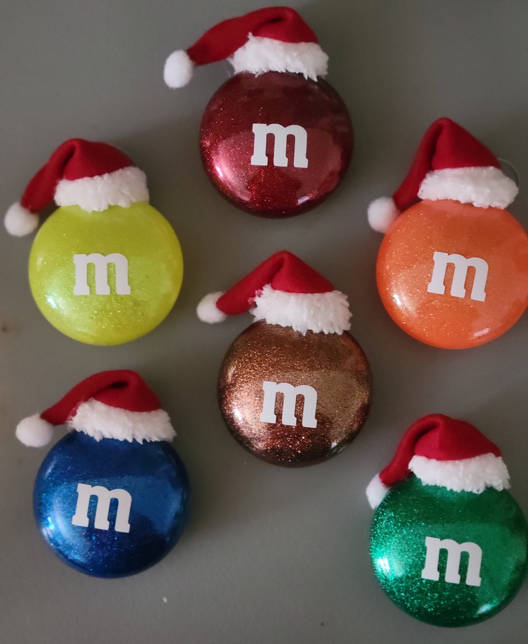 M&M Christmas Ornament Etsy
