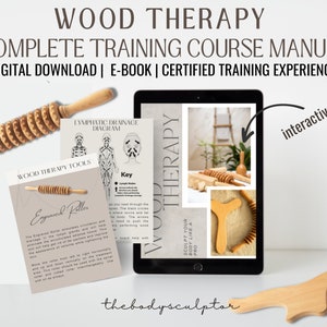 WOOD THERAPY Training Manual e-Book, Maderoterapia, Wood Therapy PDF, Body Sculpting