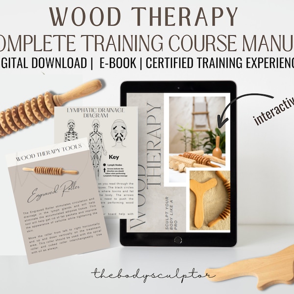 Manuel de formation à la thérapie du bois : guide de sculpture corporelle (livre électronique PDF)
