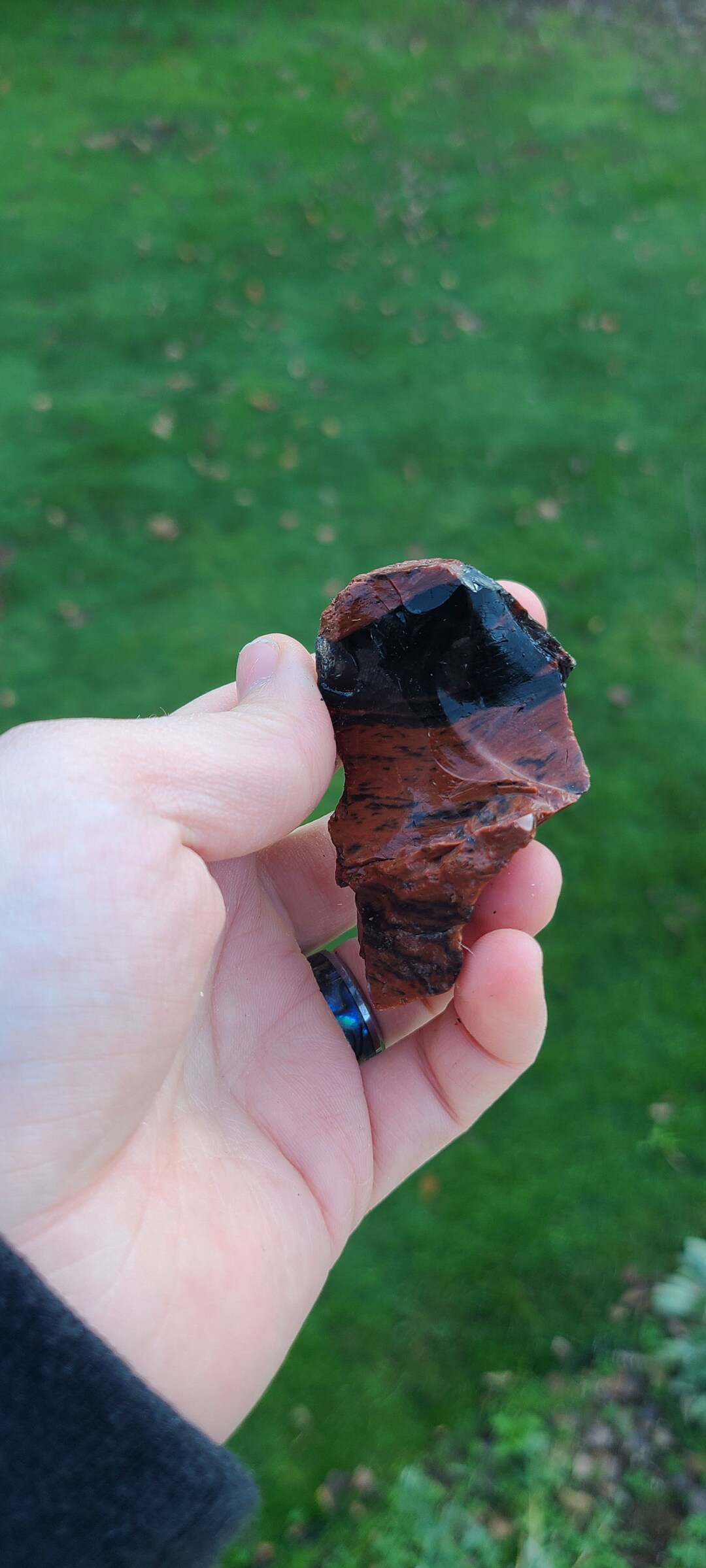 Mahogany Mahogany Obsidian Lava Rock Raw Obsidian Raw Etsy