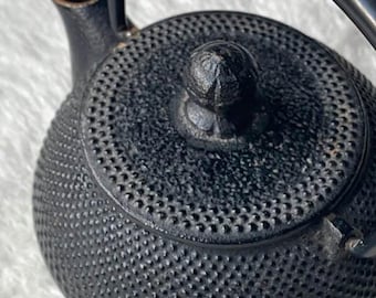 Antique Japanese Cast Iron (Nanbu Tekki) teapot