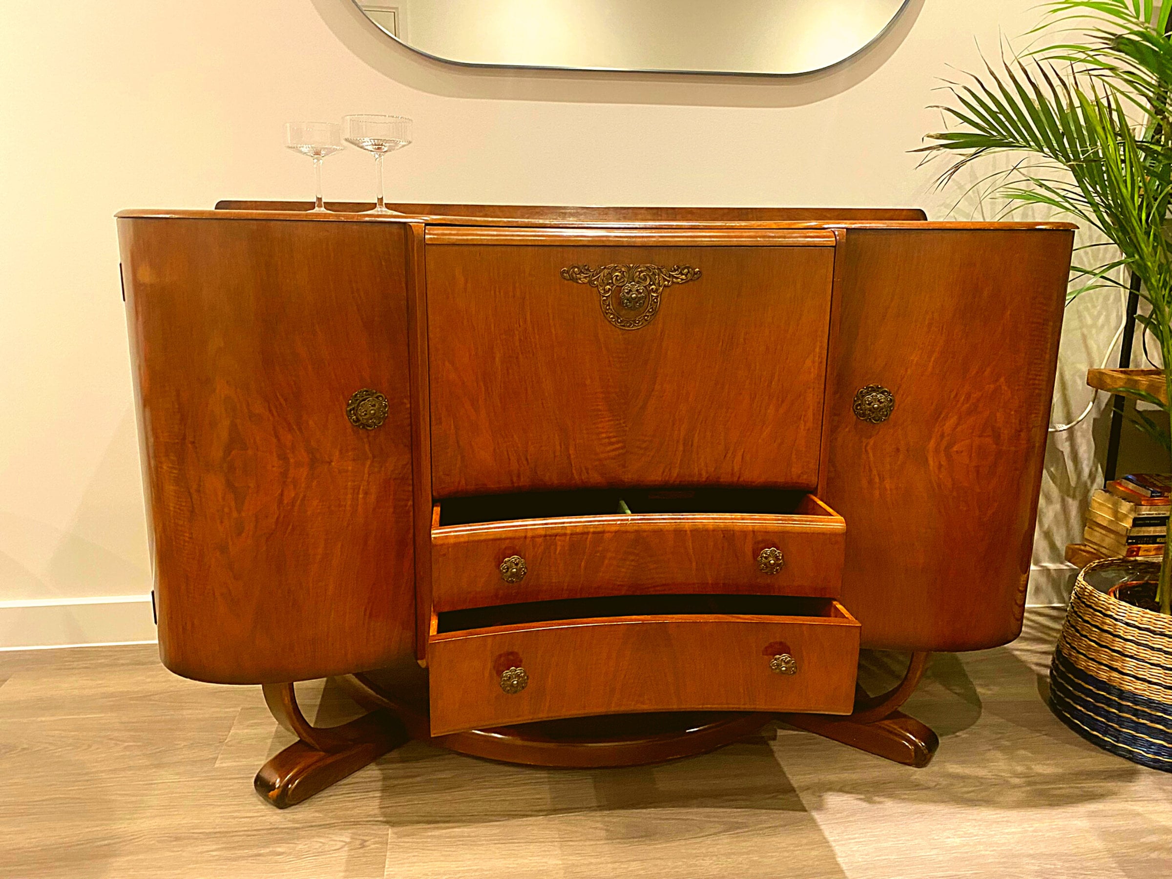 Beautility cheap bar cabinet