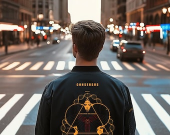 MINDWORLD 2 - CONSENSUS - Cotton Bomber Jacket