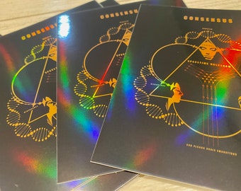 Mindworld Consensus Holographic Sticker (4x5”)