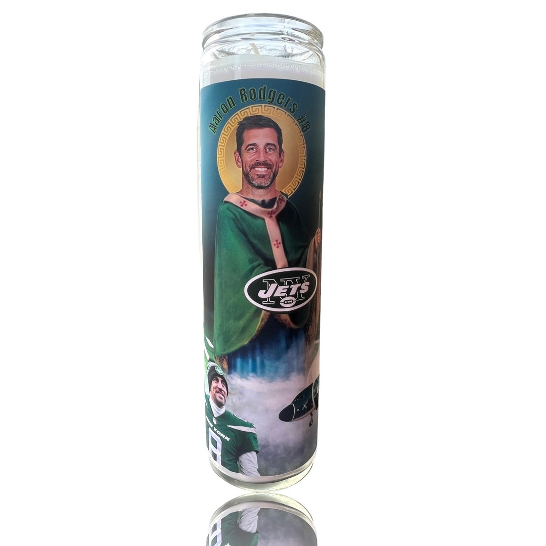 Aaron Rodgers Candle, Jets Candle, New York Jets, Football Candles Etsy
