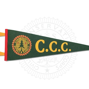Banderín del Cuerpo Civil de Conservación CCC