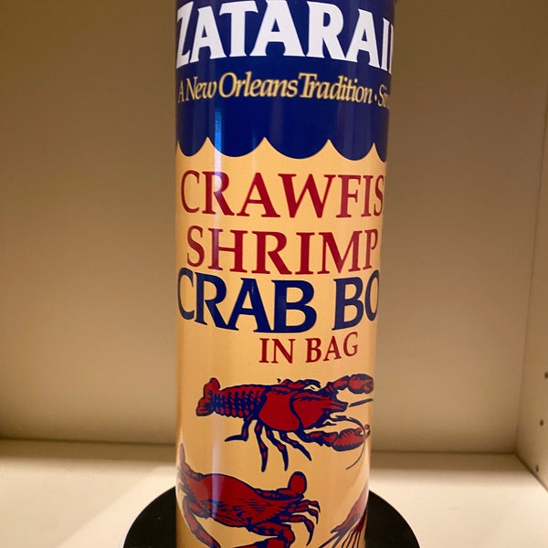 Zatarain’s Tumbler \ Shrimp and Crawfish \ 20oz Stainless Steel Tumbler \ Gift \ Birthday Gift \ Gift for Him or Her \ Creole