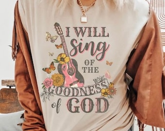 Camiseta con gráfico cristiano occidental bohemio, camiseta cristiana, camisetas de Jesús, camiseta con verso de la Biblia, camiseta religiosa vintage Retro de moda, ropa religiosa
