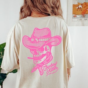 Cowboy Killer Shirt, Rodeo Shirt, Western Graphic Tee, Oversized Graphic Tee, Comfort Colors Tshirt, Country Concert Shirt, Western t shirts