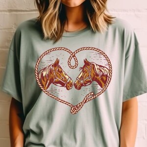 Western Graphic Tee, Comfort Colors Shirt, Cute Cowgirl Tshirt, Rodeo T Shirt, Vintage Inspired T-Shirt, Country shirt, southern Tee