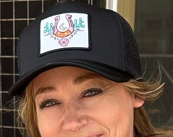 Western Trucker Hat Trendig Dam Trucker Cowgirl Keps Retro Trucker Girls Trip Hat Sjöhatt Vintage Trucker Hat Sommar Trucker Keps