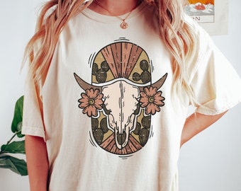 Arizona Desert Tee Desert Sun Tee Boho Camicia Western Vintage Ispirato Tee Oversize Tee Cowgirl Southwest Tshirt Festival Tee Boho Tshirt