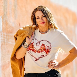 Western Graphic Tee, Comfort Colors Shirt, Cute Cowgirl Tshirt, Rodeo T Shirt, Vintage Inspired T-Shirt, Country shirt, southern Tee