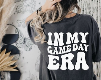 Game Day Shirt voor dames, Football Game Day Shirt, Football Mom Shirt, Game Day Football, Game Day Era T-shirt, Football Season Shirt,
