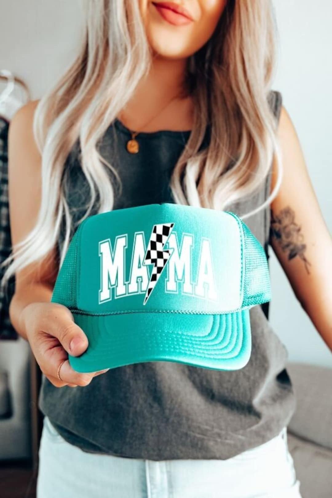 Mother Knows Best Trucker Hat main image 1
