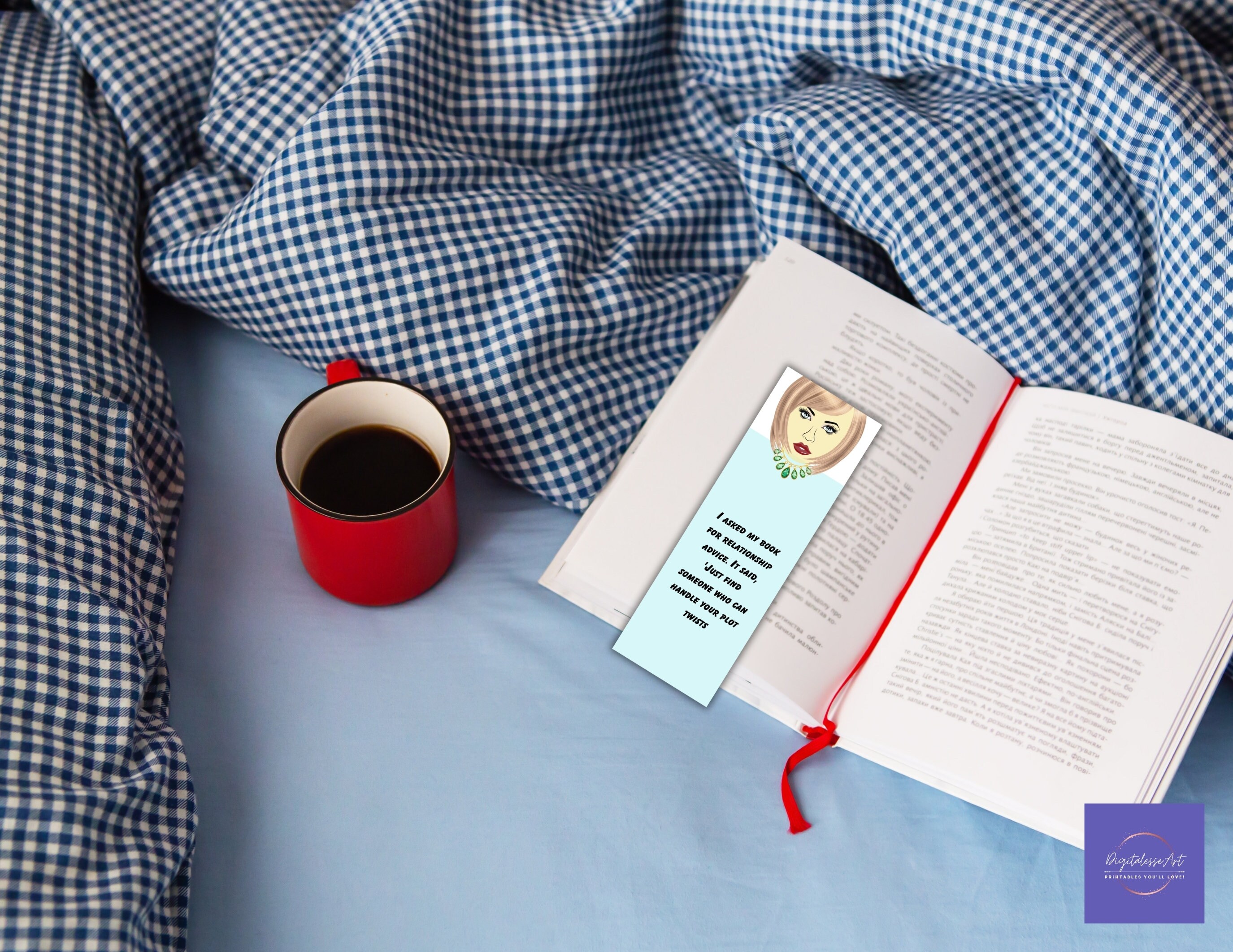 Printable Funny Bookmarks Set of 8 Unique Designs for Bookish Gift or Printable Funny Bookmarks Set of 8 Unique Designs for Bookish Gift or