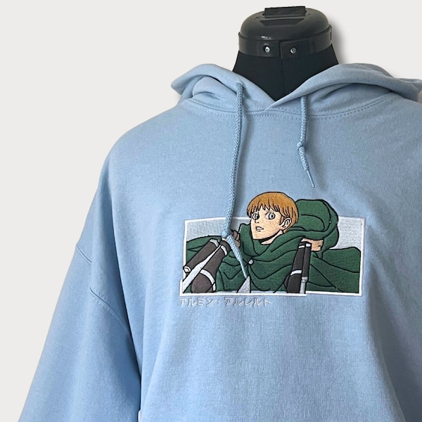 ANIME inspired Hoodie titan manga gift merchandise Christmas weeb