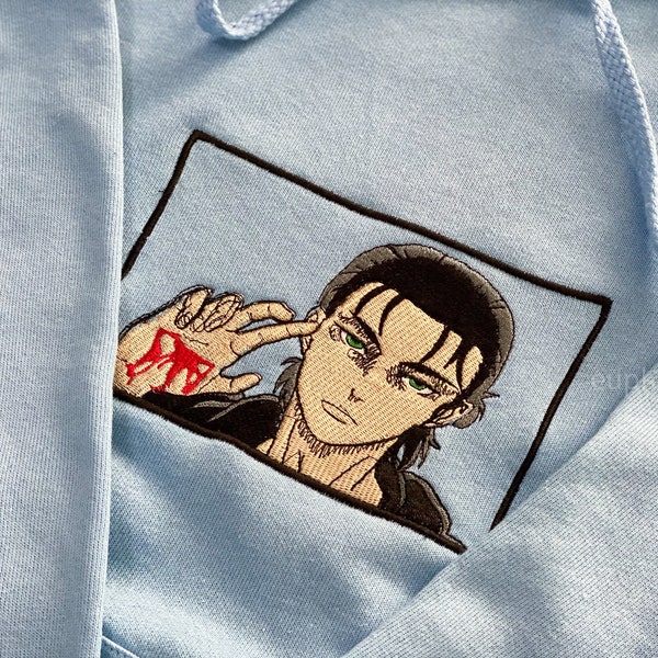 ANIME MANGA inspired Hoodie gift Geschenk personalized AOT Titan weeb