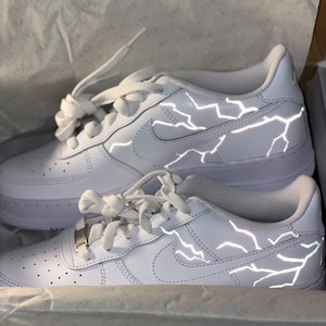 Nike Air Force Custom *reflective* Lightning UK