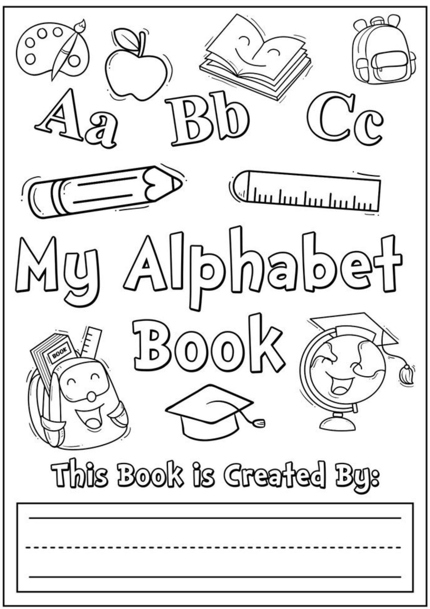 28-printable-pages-alphabet-book-coloring-book-educational-digital-download-book-children-s-book-educational-book-coloring-etsy for Alphabet Mini Books Printable Free 28 Printable Pages | Alphabet Book | Coloring Book | Educational | Digital Download | Book | Children's Book | Educational Book | Coloring - Etsy for Alphabet Mini Books Printable Free