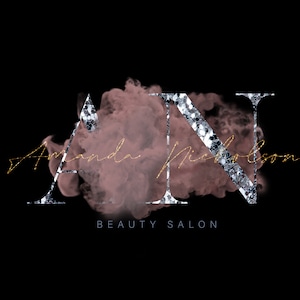 Makeup Artist Logo, Beauty Logo, Smoke Logo