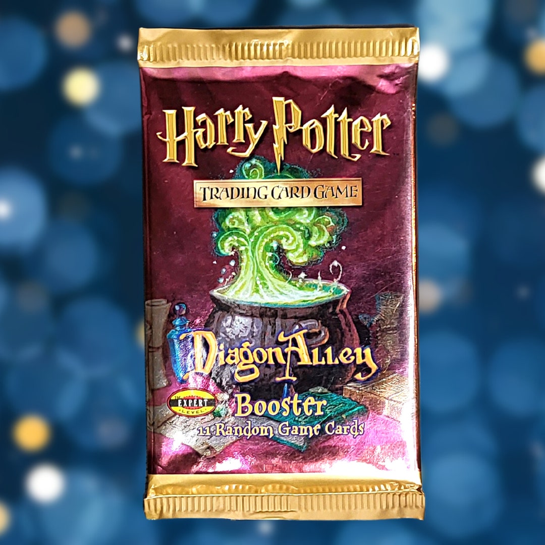 Harry Potter Trading Card Game Diagon Alley Booster Pack Etsy