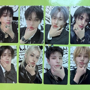 Officiel Stray Kids dominATE simule Vorbestellung Nutzen POB Photocard PC ab Magnet 10 cm Plüschtier Schlüsselanhänger Baby Ver