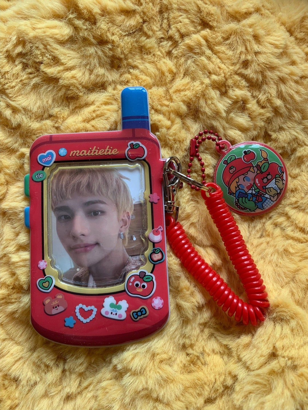 Kpop 3inch Photocard Holder Cardholder Keychain Toploader Etsy