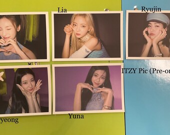 Official Itzy Kill My Doubt Album Standard Version Limited Edition Inclusion/ Postcard Photocard PC Key Ring / Cake Kill Shot