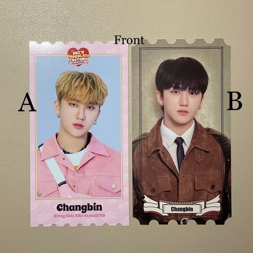 Official Stray Kids Fan Meeting Golden Ticket SKZX Chocolate Factory