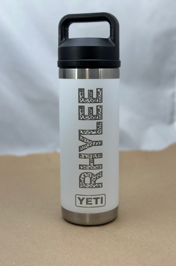 Yeti Laser Engraved 18 oz. Rambler Bottle