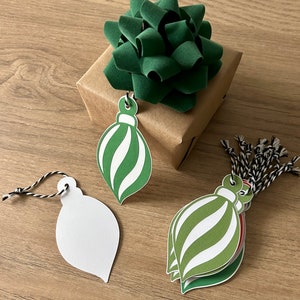 Étiquettes cadeaux : Ornements