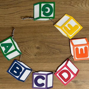 Garland: Baby Blocks