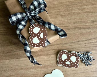 Gift Tags: Pretzels