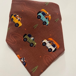 Lets Go Camping Dog Bandana