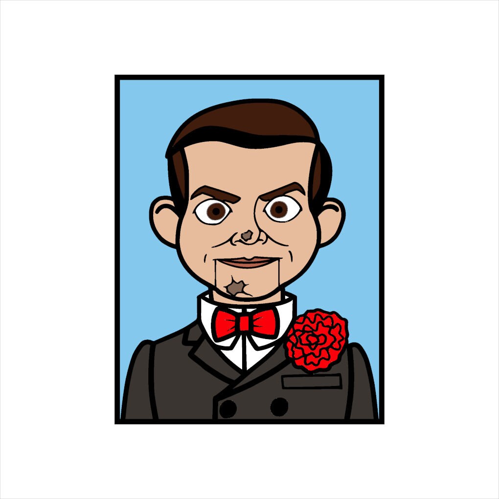 Slappy the Ventriloquist Layered Design for Laser Cutting and Paper Cut ...