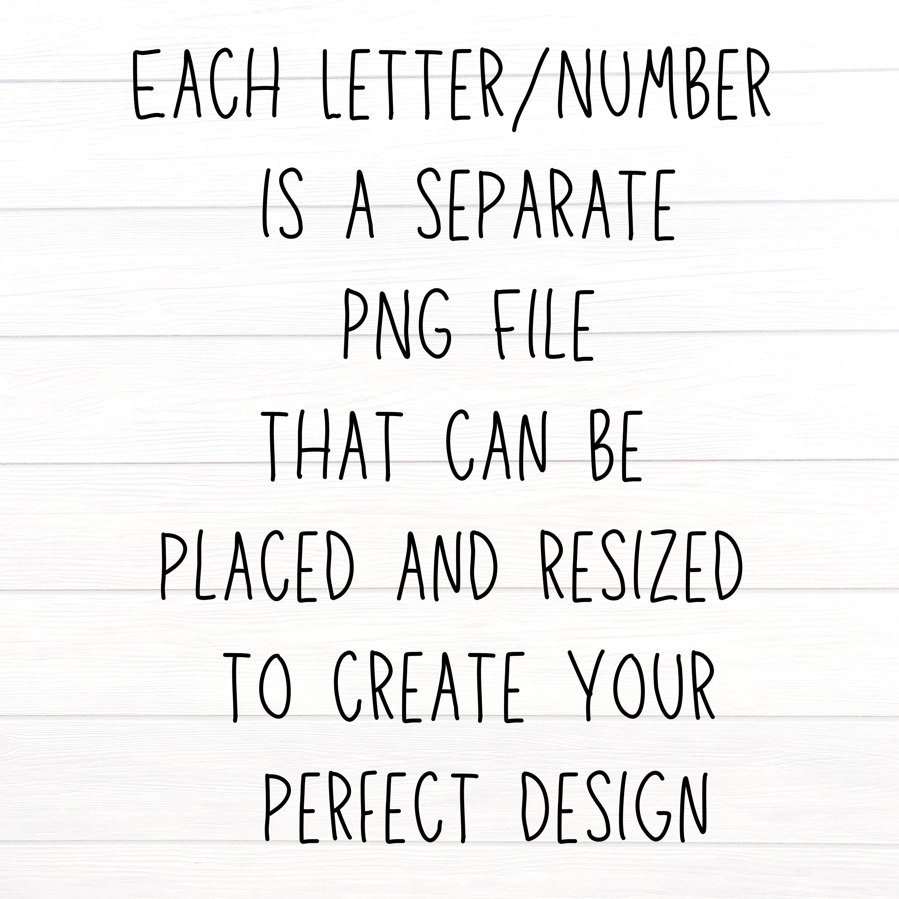 Coquette Doodle Letters, Pink Bows Alpha Set, Girlie Alphabet PNG Set ...