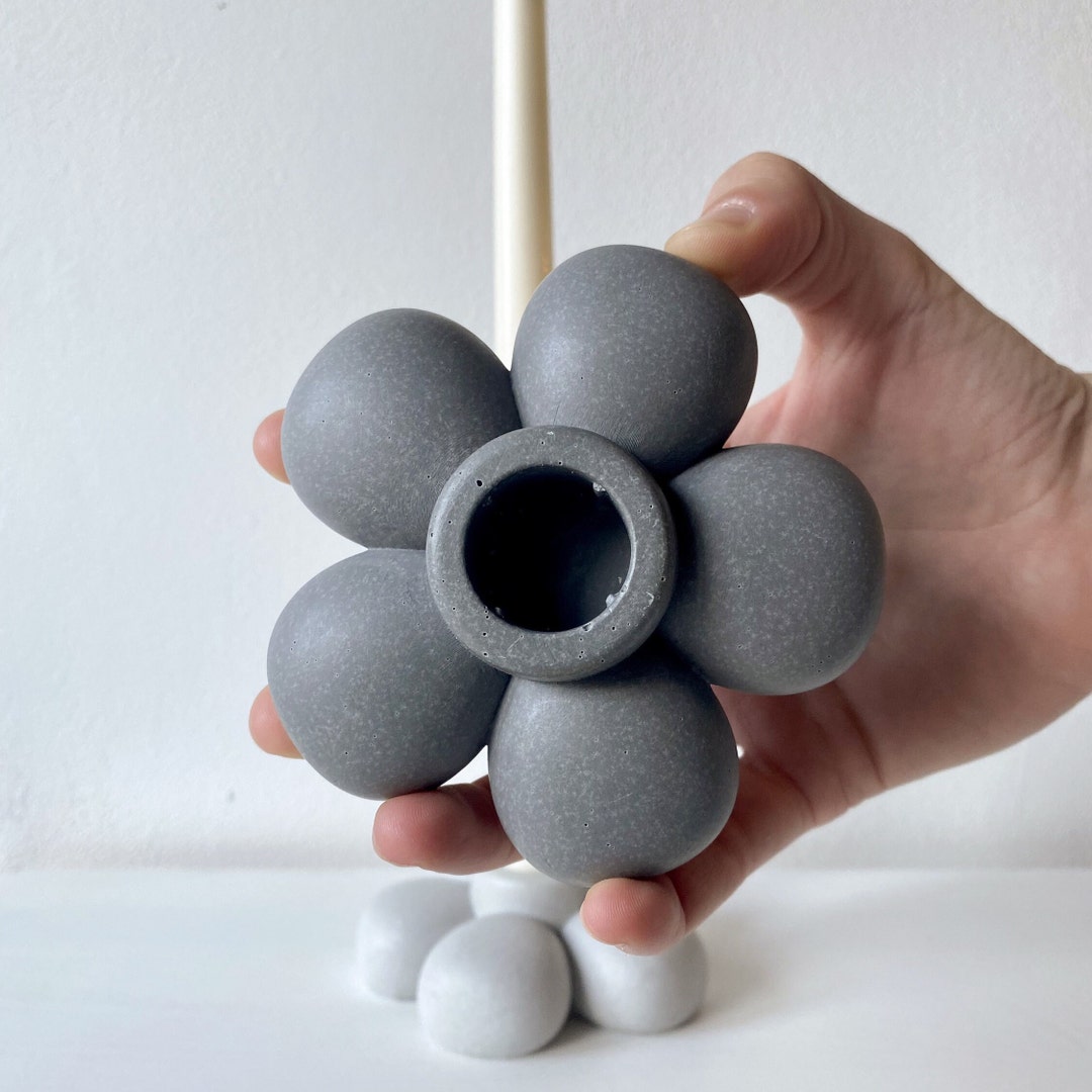 FLOWER CANDLE HOLDERS Etsy