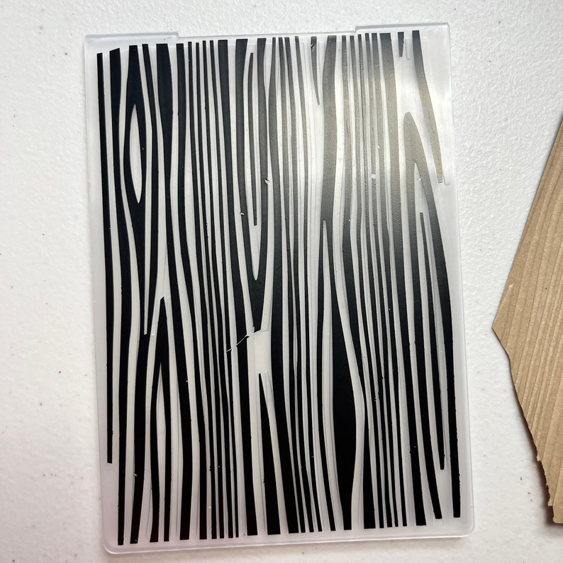 Wood Embossing Folder Background Embossing Folders Paper Etsy