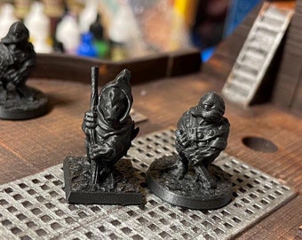 Mallard Duckfolk Birdfolk Minis for Dragonbane (Set of 3) | 28mm | Duck Miniatures 3D Printed FDM PLA | Wizard Mage Archer Warrior Fighter