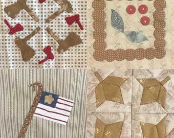 Dorry's Vriendinnen Quilt maand 4