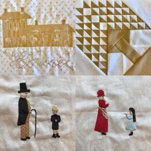 Dorry's Vriendinnen Quilt maand 7