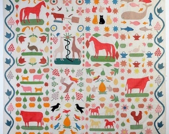 The Farm & the Zoo quilt pattern