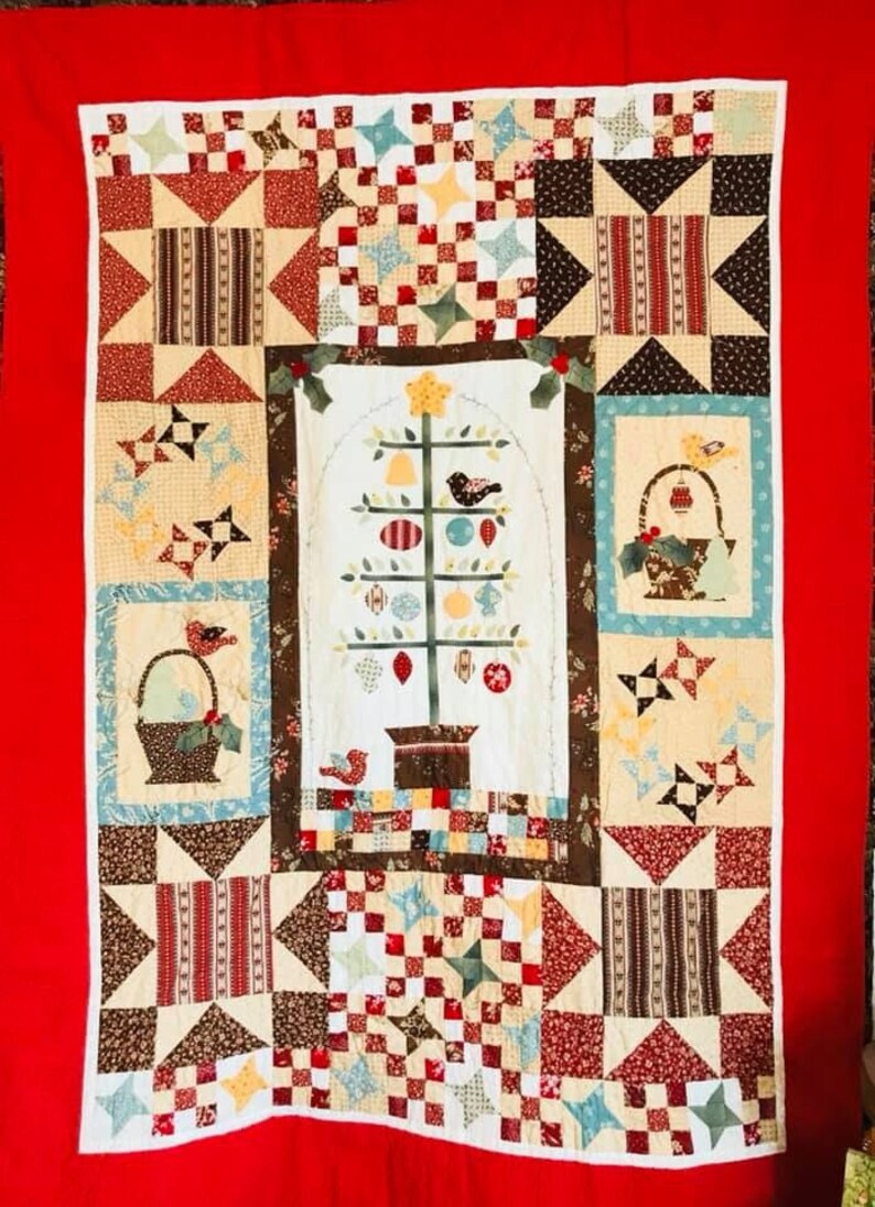 Friendship Tree quilt patroon image 1