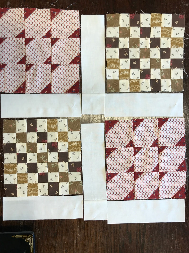 Dorry's Vriendinnen Quilt maand 3 afbeelding 8