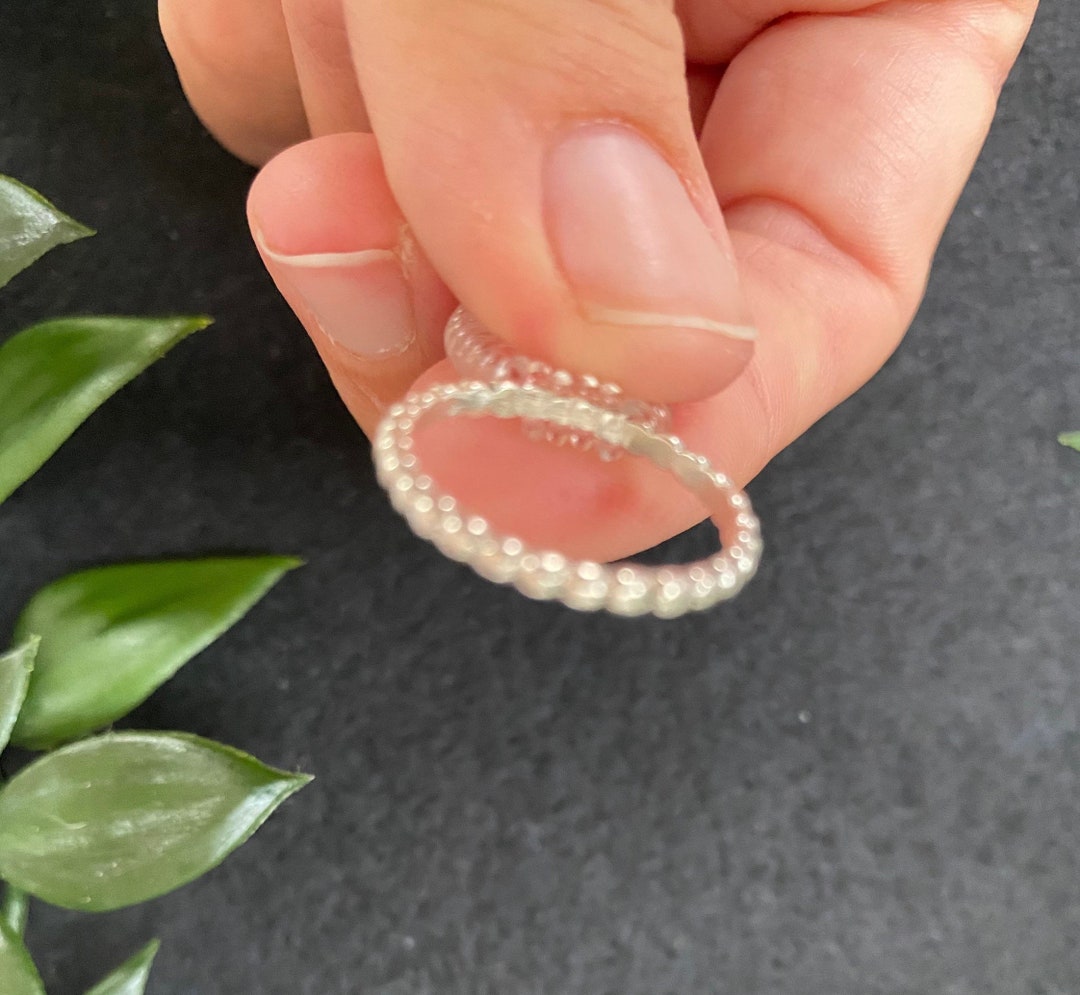 Ring Snuggie 10cm Ring Size Reducer Adjuster Silicone Twist. Make Your