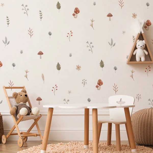 Nursery Wall Stickers Etsy UK