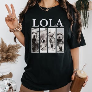Custom Dog or Cat Portrait T-Shirt – Personalized Gift for Woman, Perfect for Her – Unique Pet Lover Gift, Vintage Style
